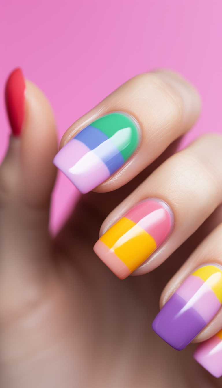 Painting One Nail A Different Color Trend