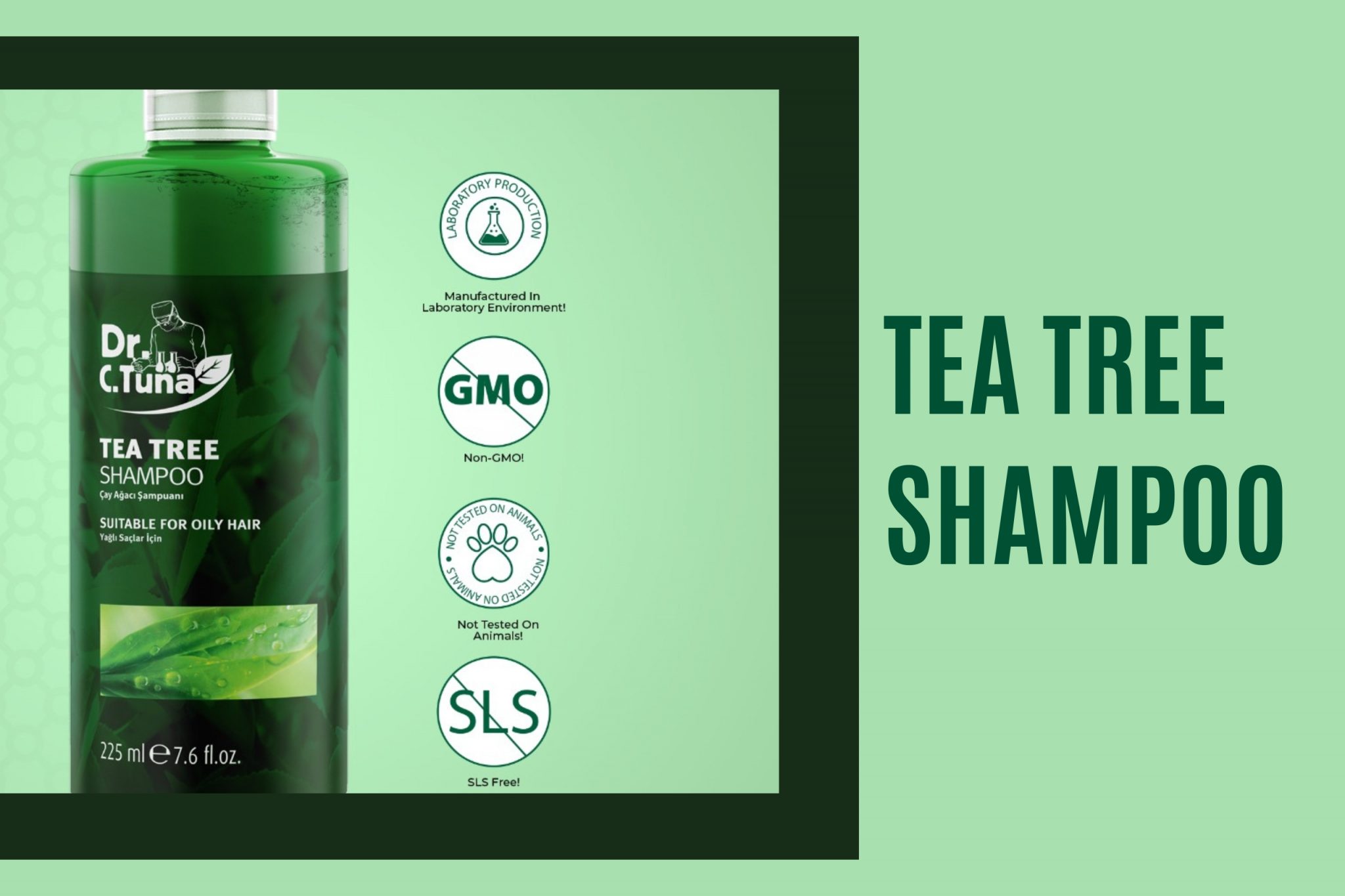 Tea Tree Shampoo - Fitness Beauty Art